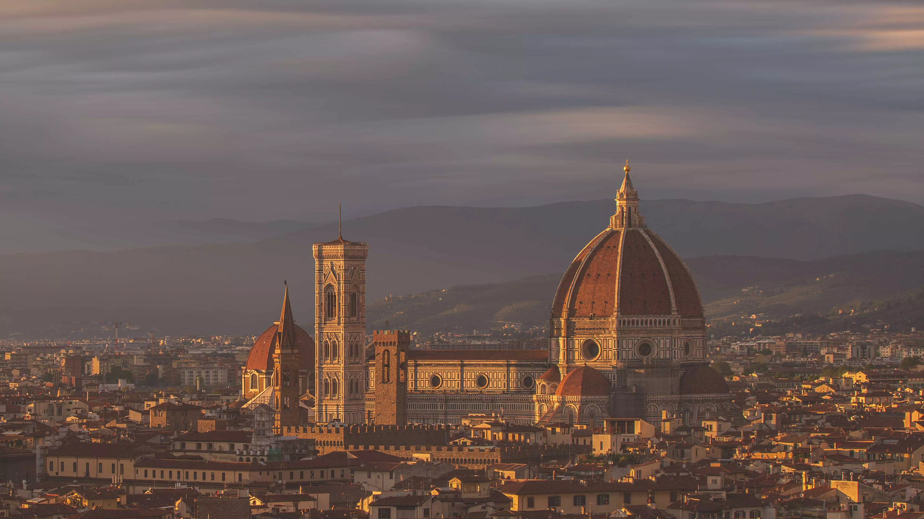 Florence at sunset